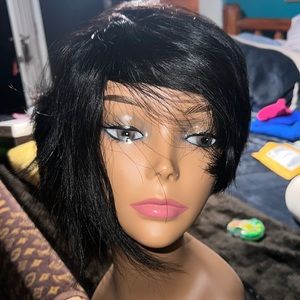 Funky cut wig
